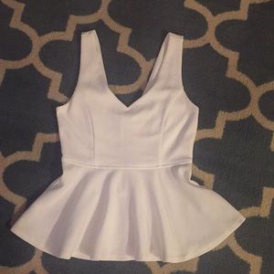 Forever 21 peplum top